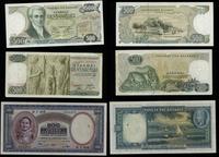 Grecja, zestaw 3 banknotów, 1939–1983