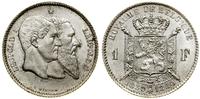 Belgia, 1 frank, 1880