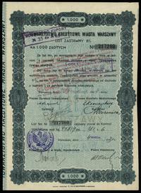 Rzeczpospolita Polska (1918–1939), zestaw 3 papierów wartościowych