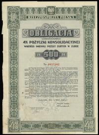Rzeczpospolita Polska (1918–1939), zestaw 3 papierów wartościowych