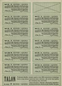 Polska, 25 akcji po 500 marek polskich = 12.500 marek polskich, 30.04.1923