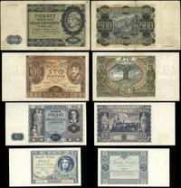 zestaw 4 banknotów 1930–1940, 1) 5 złotych 2.01.