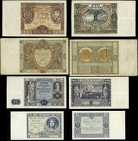 Polska, zestaw 4 banknotów, 1929–1936