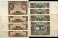 Polska, zestaw 10 banknotów o nominale 100 złotych, 9.11.1934