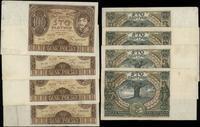 Polska, zestaw 10 banknotów o nominale 100 złotych, 9.11.1934