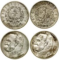 Polska, zestaw: 2 x 5 złotych, 1934 i 1935