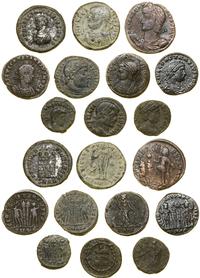 Cesarstwo Rzymskie, zestaw 10 x follis, III-IV w.
