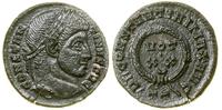 follis (322–325), Ticinum, Aw: Popiersie cesarza