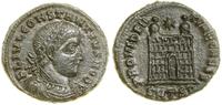 brąz (326–328), Tessaloniki, Aw: Popiersie cesar