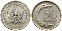 Polska, 50 groszy, 1990
