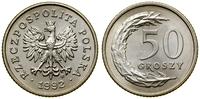 Polska, 50 groszy, 1992