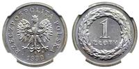 Polska, 1 złoty, 1990