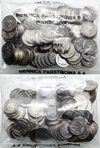 Polska, worek menniczy 100 x 20 groszy, 2002