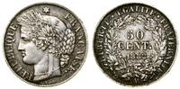 Francja, 50 centymów, 1882 A