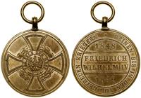 Niemcy, Medal Pamiątkowy za Kampanię 1848–1849 (Hohenzollernsche Denkmünze für Kämpfer für 1848-1849), od 1851