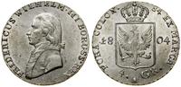 Niemcy, 4 grosze (1/6 talara), 1804 A