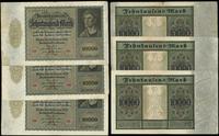 Niemcy, zestaw: 3 x 10.000 marek, 19.01.1922