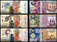 zestaw 6 banknotów kolekcjonerskich, w skład zes