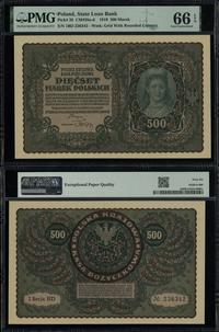 Polska, 500 marek polskich, 23.08.1919