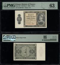 Polska, 1 złoty, 1.10.1938