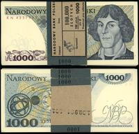 zestaw: 100 x 1.000 złotych z banderolą NBP 1.06