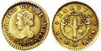 Kolumbia, 1 peso, 1829 RS