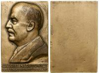 plakieta - Gabriel Narutowicz 1926, Popiersie w 