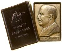 Polska, plakieta - Gabriel Narutowicz, 1926