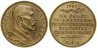 Czechosłowacja, medal na 85. rocznicę urodzin Tomasza Masaryka, 1935