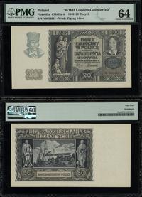 20 złotych 1.03.1940, seria N, numeracja 0854821
