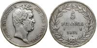 Francja, 5 franków, 1831 I