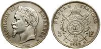 Francja, 5 franków, 1869 BB