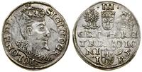 Polska, trojak, 1595
