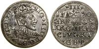 Polska, trojak, 1590