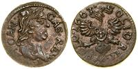 Polska, szeląg miedziany (boratynka), 1663