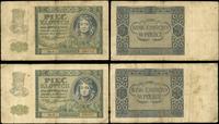 zestaw 4 banknotów 1940–1941, w zestawie: 2 x 5 