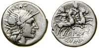 Republika Rzymska, denar, 121 pne