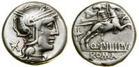 Republika Rzymska, denar, 129 pne