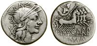 Republika Rzymska, denar, 121 pne