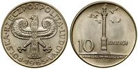 Polska, 10 złotych, 1965