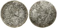 Francja, 1/12 ecu au buste juvenile, 1662 A