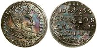 Polska, trojak, 1594