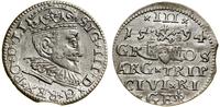 Polska, trojak, 1594