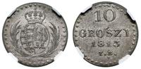 Polska, 10 groszy, 1813 IB