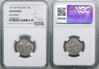 Polska, 10 groszy, 1813 IB