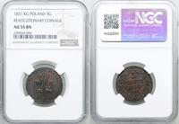 Polska, 3 grosze polskie, 1831