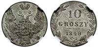Polska, 10 groszy, 1840 MW