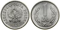 Polska, 1 złoty, 1949