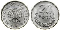 Polska, 20 groszy, 1949