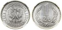 Polska, 1 złoty, 1966